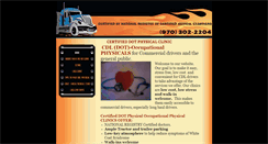 Desktop Screenshot of dotcdlphysical.com