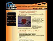 Tablet Screenshot of dotcdlphysical.com